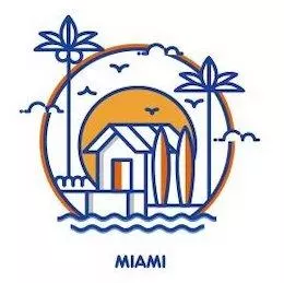 Rainbow Miam Icon rainbow_miami_icon
